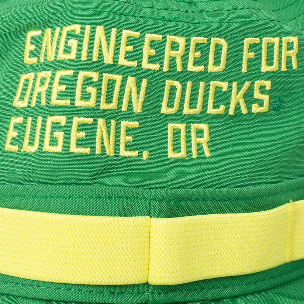 Classic Oregon O, Nike, Green, Boonie, Performance/Dri-FIT, Accessories, Unisex, Sideline, Ripstop, Gameday, Team Info, Hat, 882727
